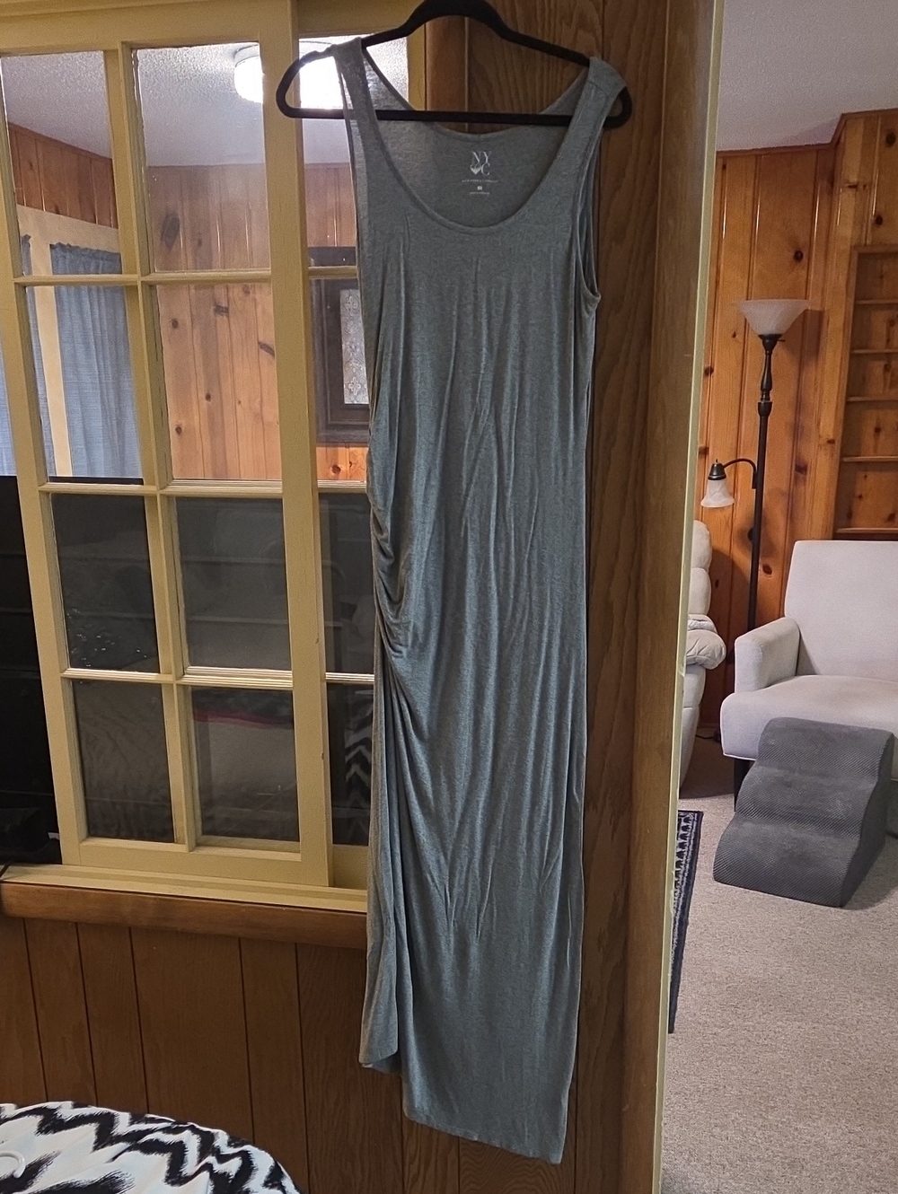 Heather Grey NY&CO Maxi tank dress